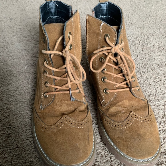 Brown Ankle Boots - Picture 1 of 6